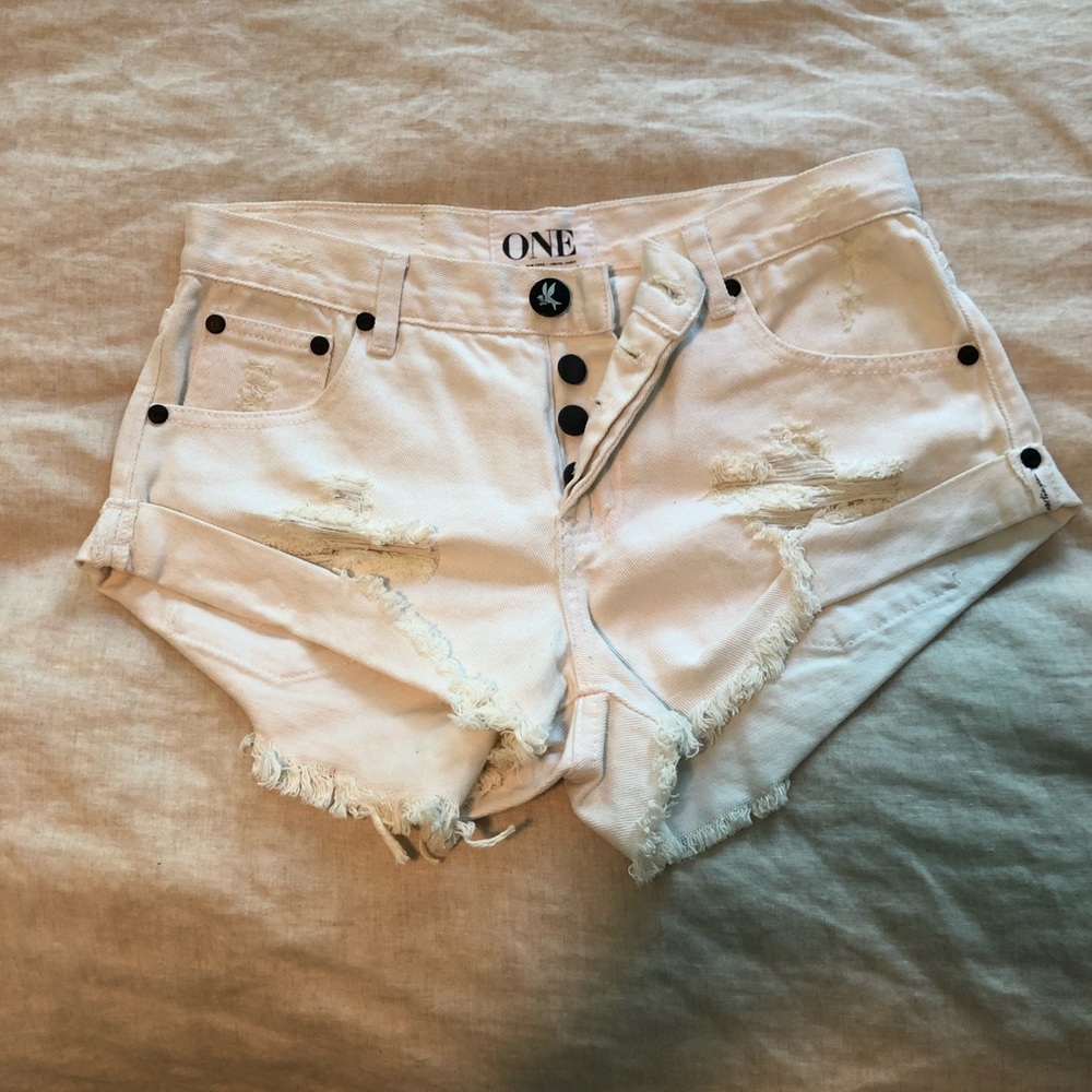 NWOT One Teaspoon Bandit Shorts, Size 26